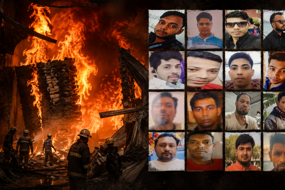 সৌদি আরবের মতো দেশে এরকম অগ্নিকাণ্ড প্রবাসীদের ভাবিয়ে তুলেছে।